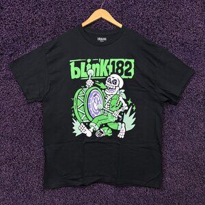 Blink-182 Undead Marching Drummer Pop Punk Band T-Shirt XL